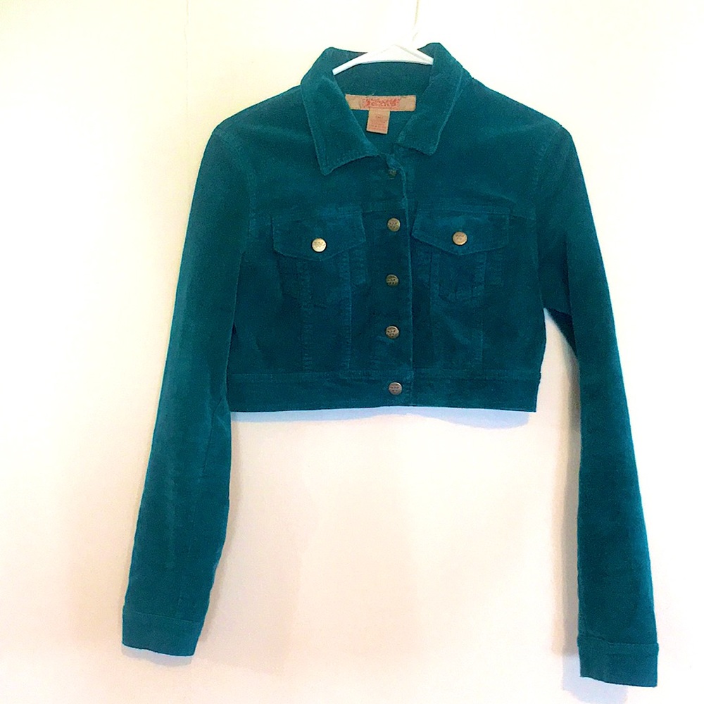 Wax Jeans cropped corduroy jacket